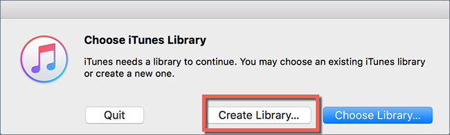 Create Itunes Library Mac
