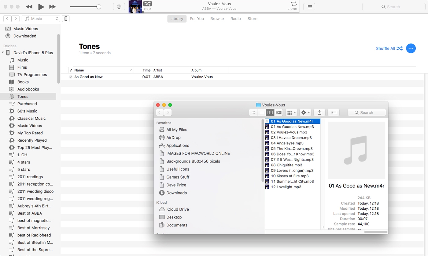 How to copy itunes library from iphone to mac